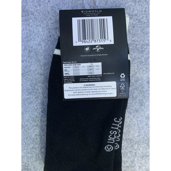 NWT E.T. The Extra-Terrestrial Men's Crew Socks, Size 6-12, Two Pairs, Classic - Picture 3 of 6